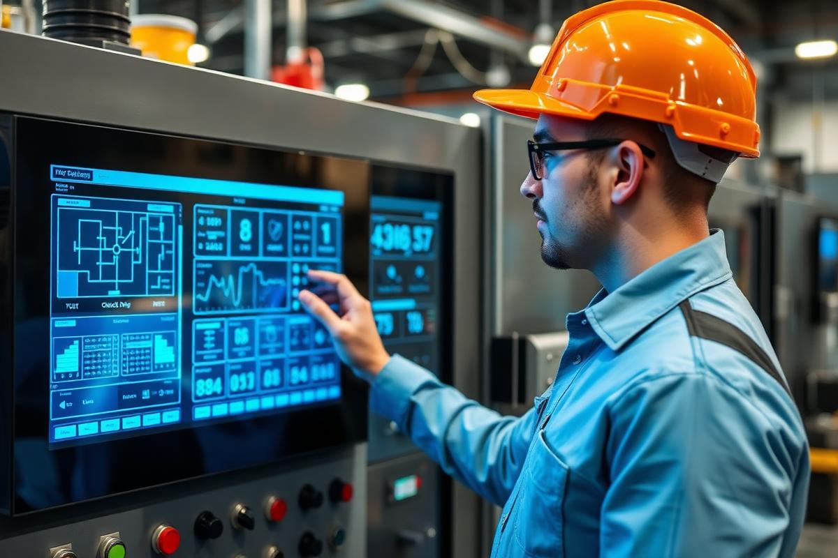 HMI operator panel